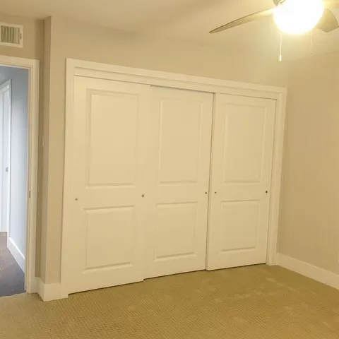 an empty room with a empty space