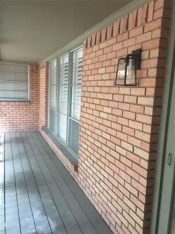 a view of wooden floor