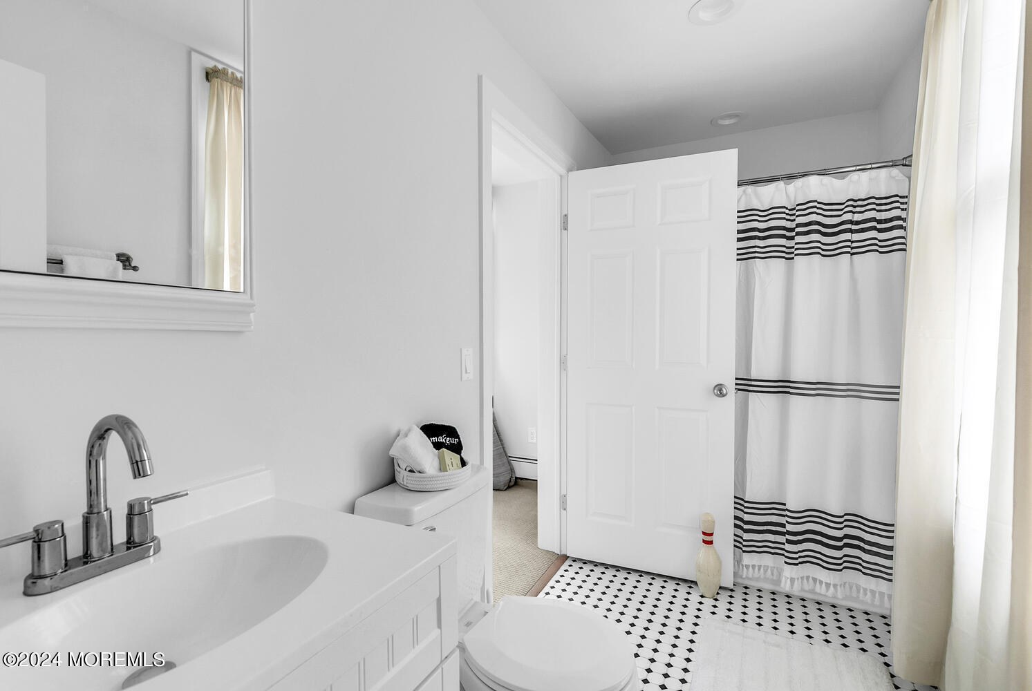 157 Portland Road Highlands, NJ 07732 - Photo 23 of 63 a bathroom with a sink a toilet and shower
