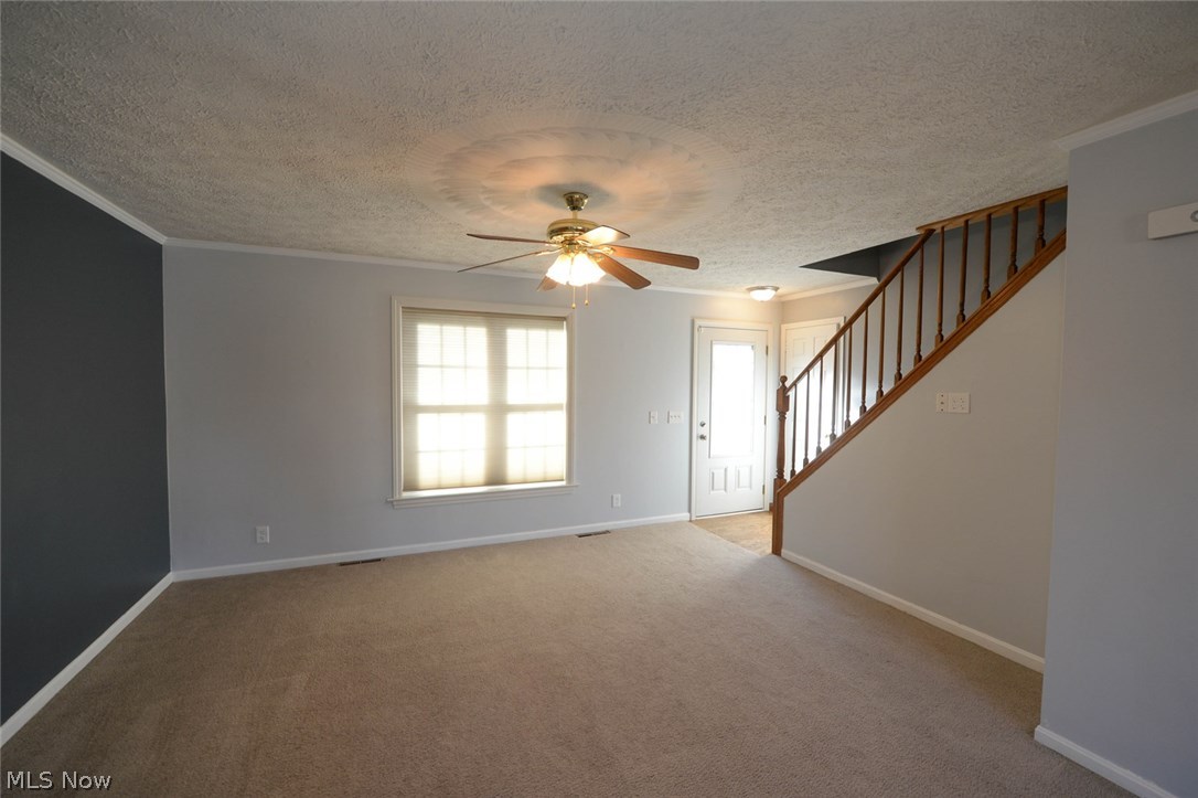 8073 South Cleveland Massillon Road Clinton, OH 44216 - Photo 9 of 35 Living room and front entrance