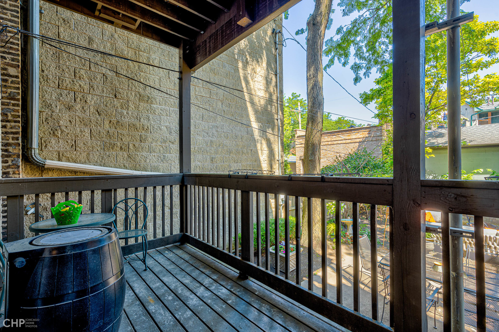 2116 West Potomac Avenue, Unit 1 Chicago, IL 60622 - Photo 18 of 24 a view of balcony with wooden floor