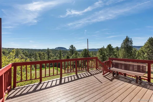 a balcony view with a balcony