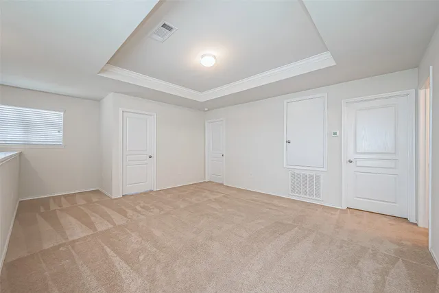 a view of empty room