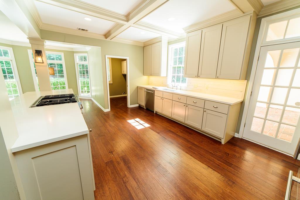 707 Double Churches Road Columbus, GA 31904 - Photo 18 of 59 Friends' entrance to kitchen. Notice coffered ceil