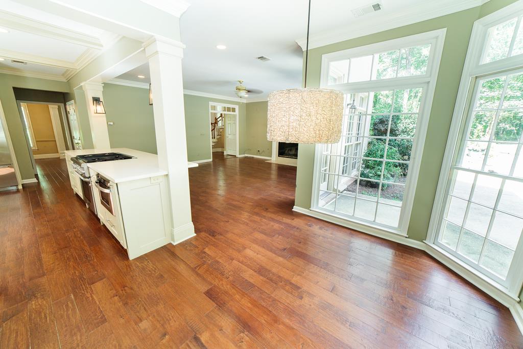 707 Double Churches Road Columbus, GA 31904 - Photo 22 of 59 Kitchen dining area overlooking family room.