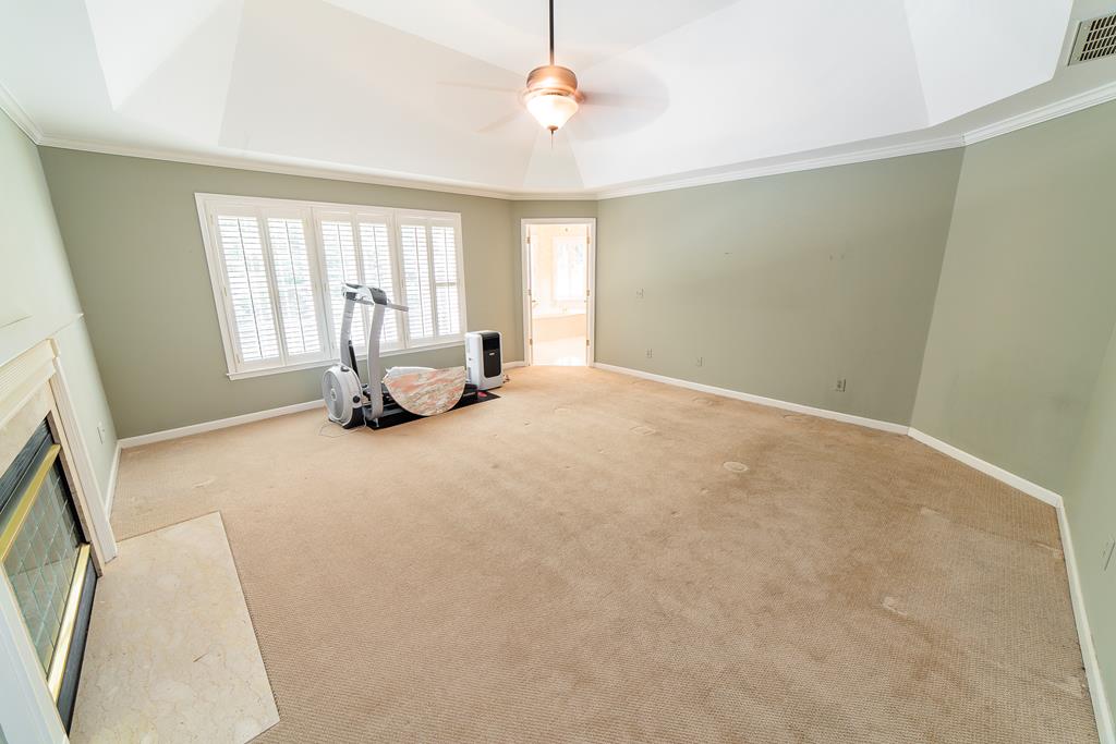 707 Double Churches Road Columbus, GA 31904 - Photo 32 of 59 Tray vaulted ceiling is beautiful in master suite.