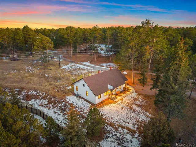 a view of outdoor space with trees