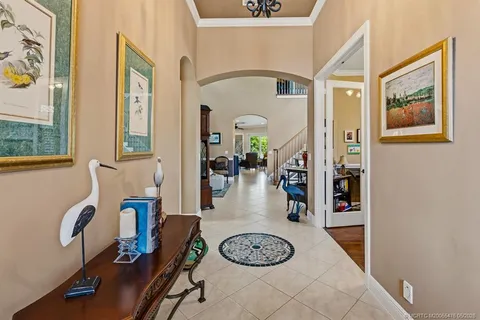 a bathroom with a sink double vanity and a mirror
