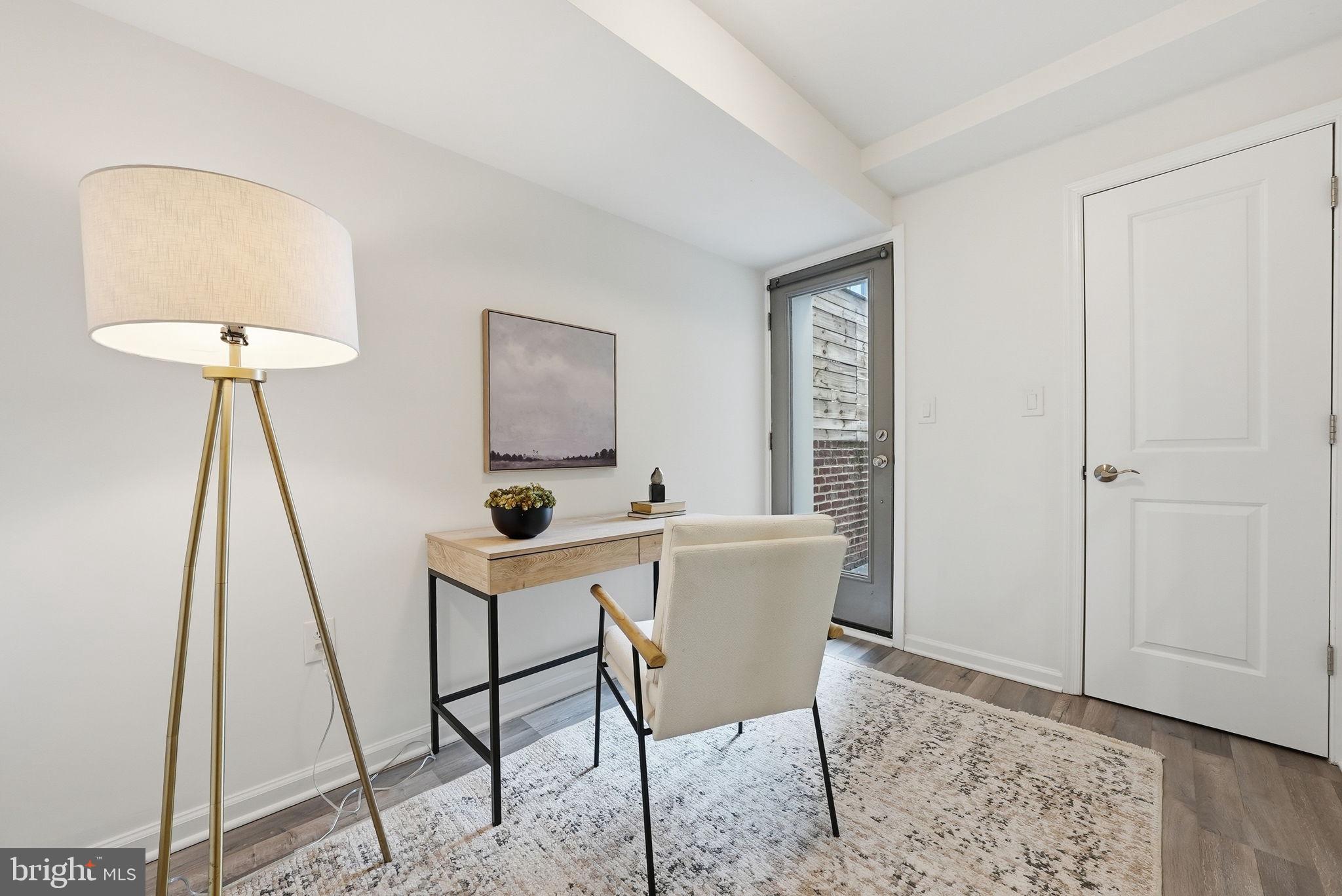 2121 4th Street Northeast, Unit 1 Washington, DC 20002 - Photo 29 of 34 Bright and inviting workspace retreat.
