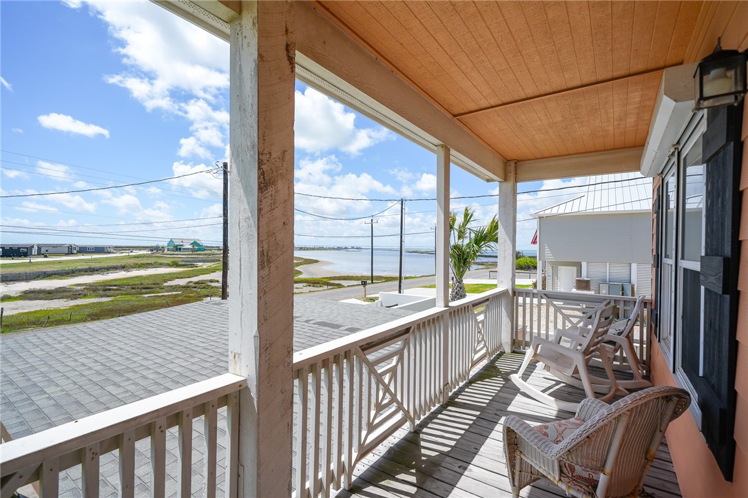 838 Rattlesnake Point Road Rockport, TX 78382 - Photo 24 of 40 a view of a city from a balcony