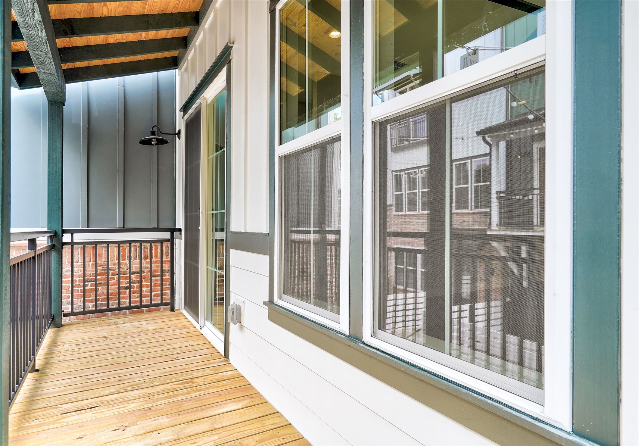 3809 Valley View Road, Unit 13 Austin, TX 78704 - Photo 10 of 27 a view of a balcony from a window