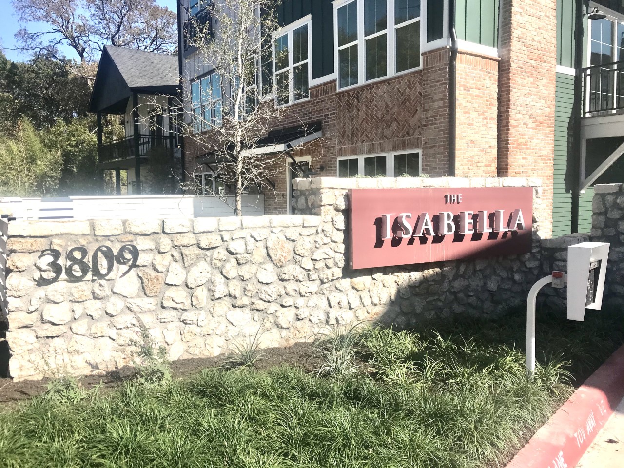 3809 Valley View Road, Unit 13 Austin, TX 78704 - Photo 21 of 27 a sign on the side of a building