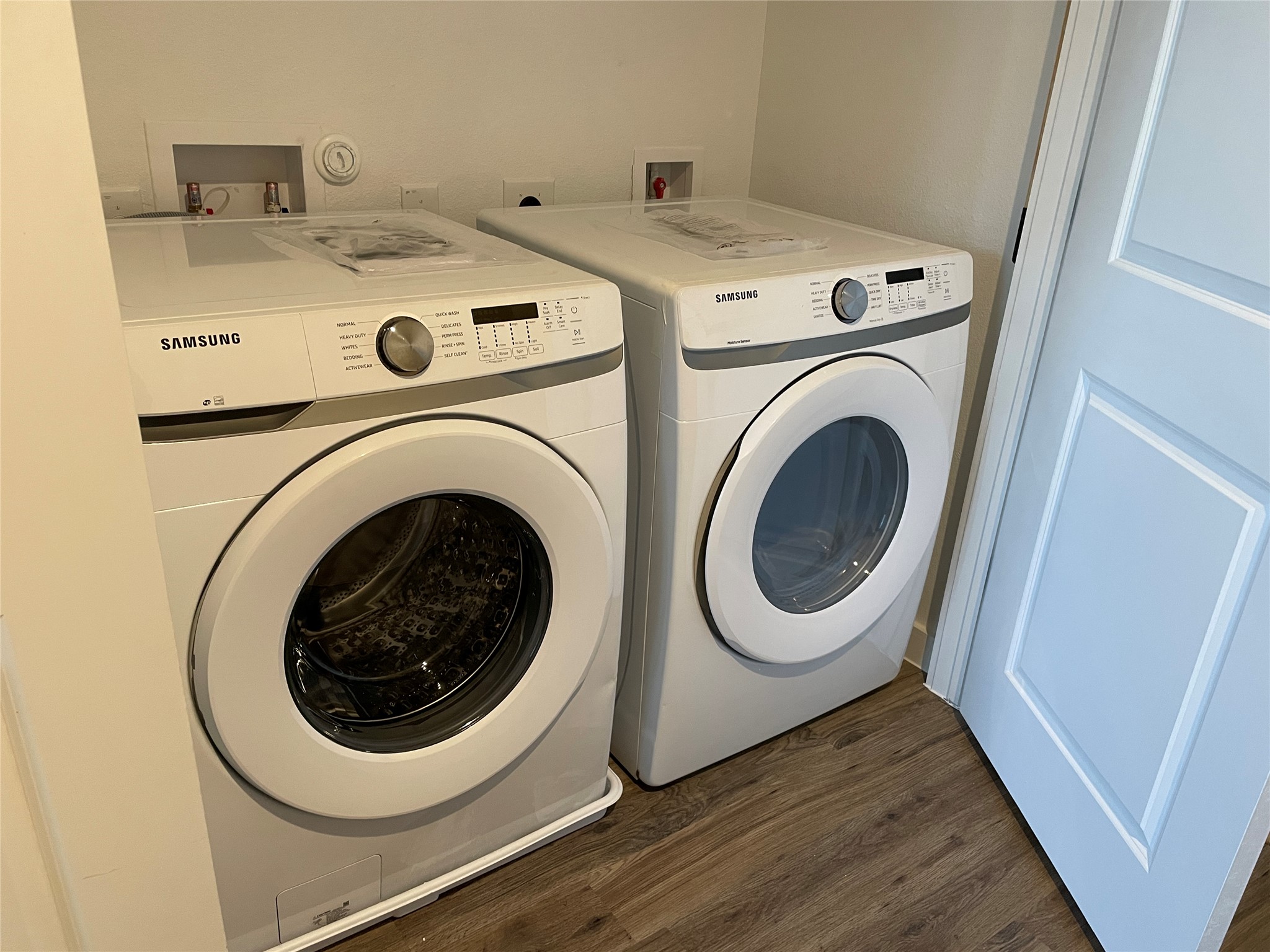 3809 Valley View Road, Unit 13 Austin, TX 78704 - Photo 25 of 27 a utility room with dryer and washer