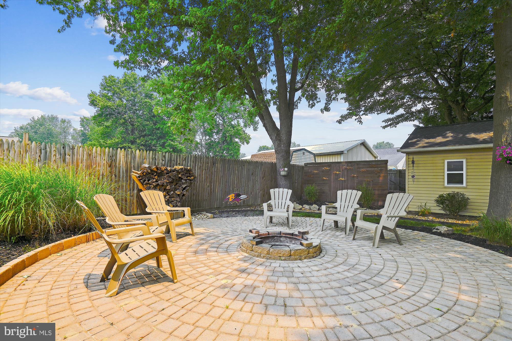 2305 Lodge Farm Road Sparrows Point, MD 21219 - Photo 33 of 37 a view of a patio with a table and chairs in patio