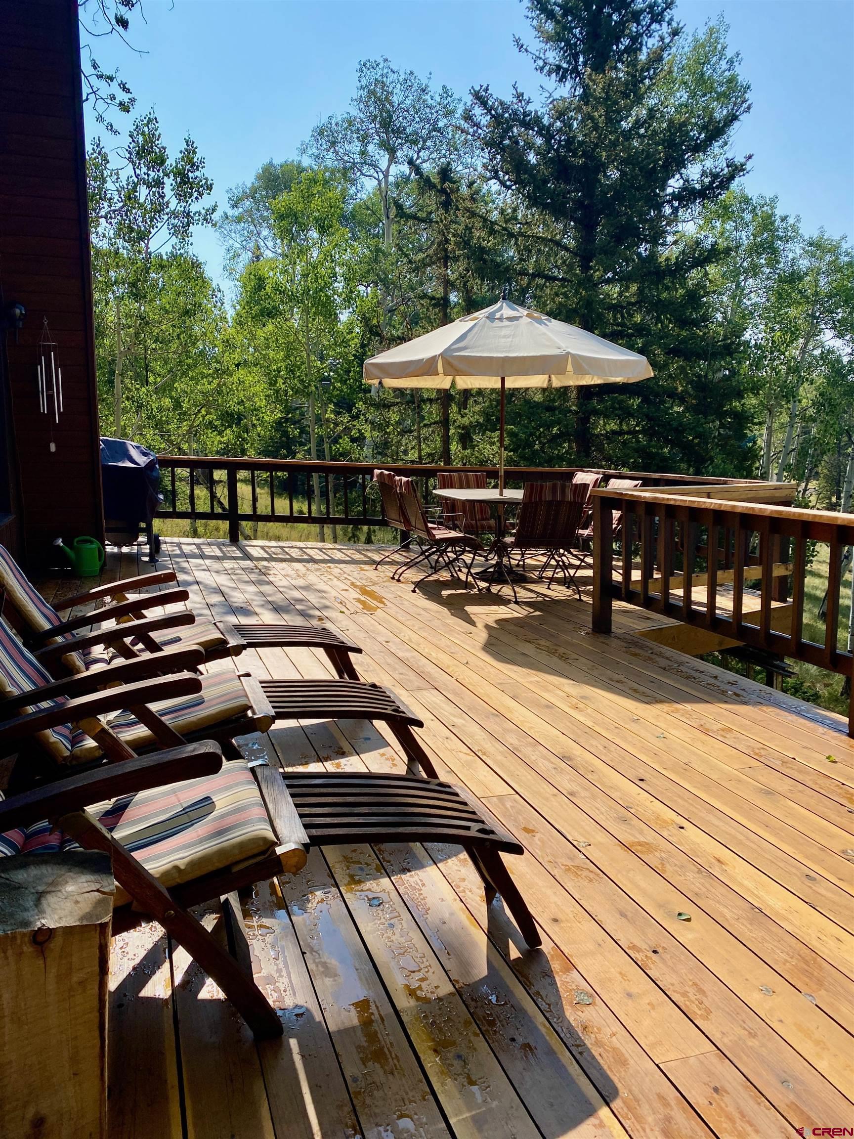 771 Spruce Road Cimarron, CO 81220 - Photo 4 of 34 a view of a terrace with furniture