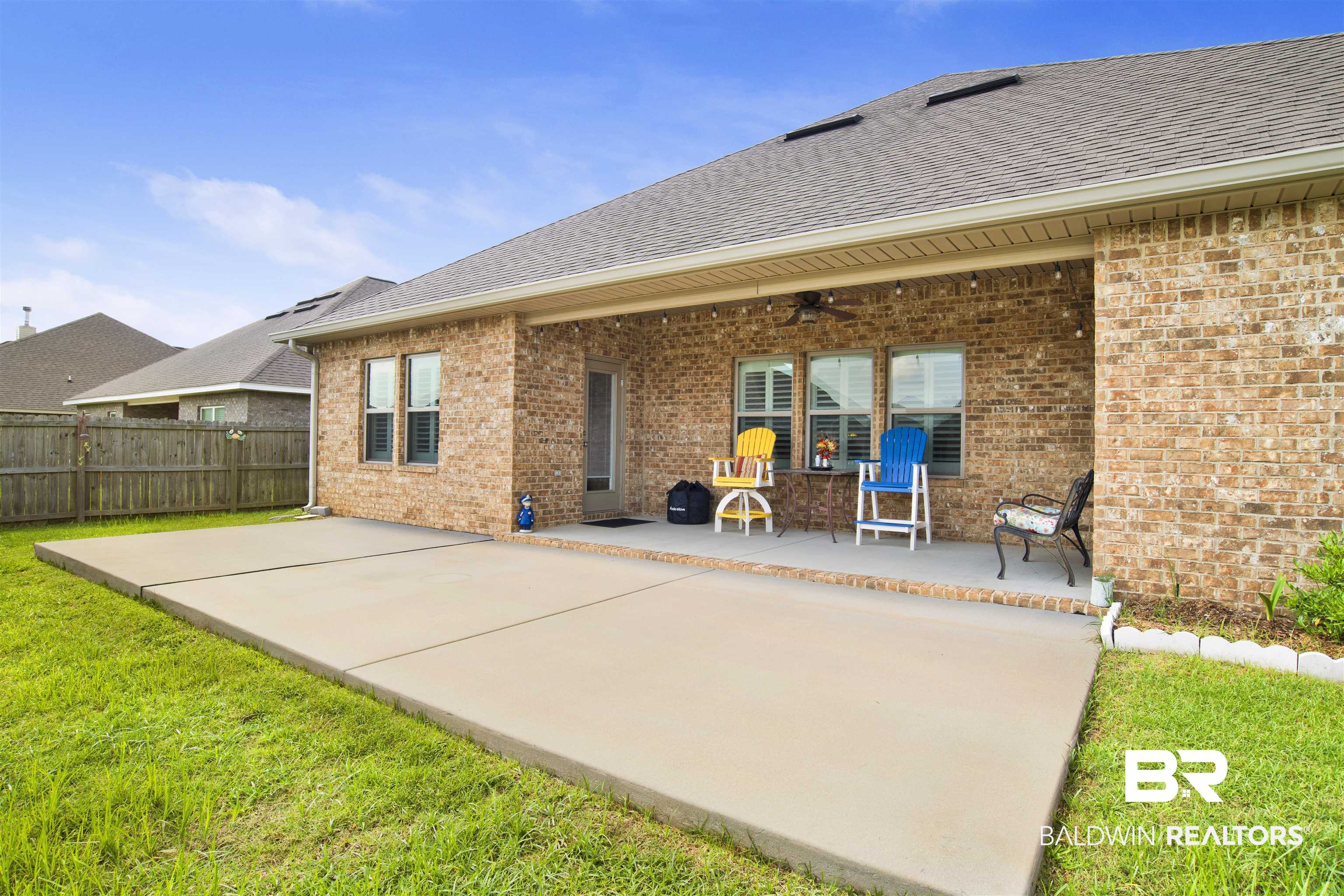 278 Silo Loop Fairhope, AL 36532 - Photo 21 of 26 View of patio / terrace featuring a ceiling fan