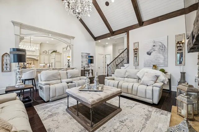 a view of a house with backyard porch and patio