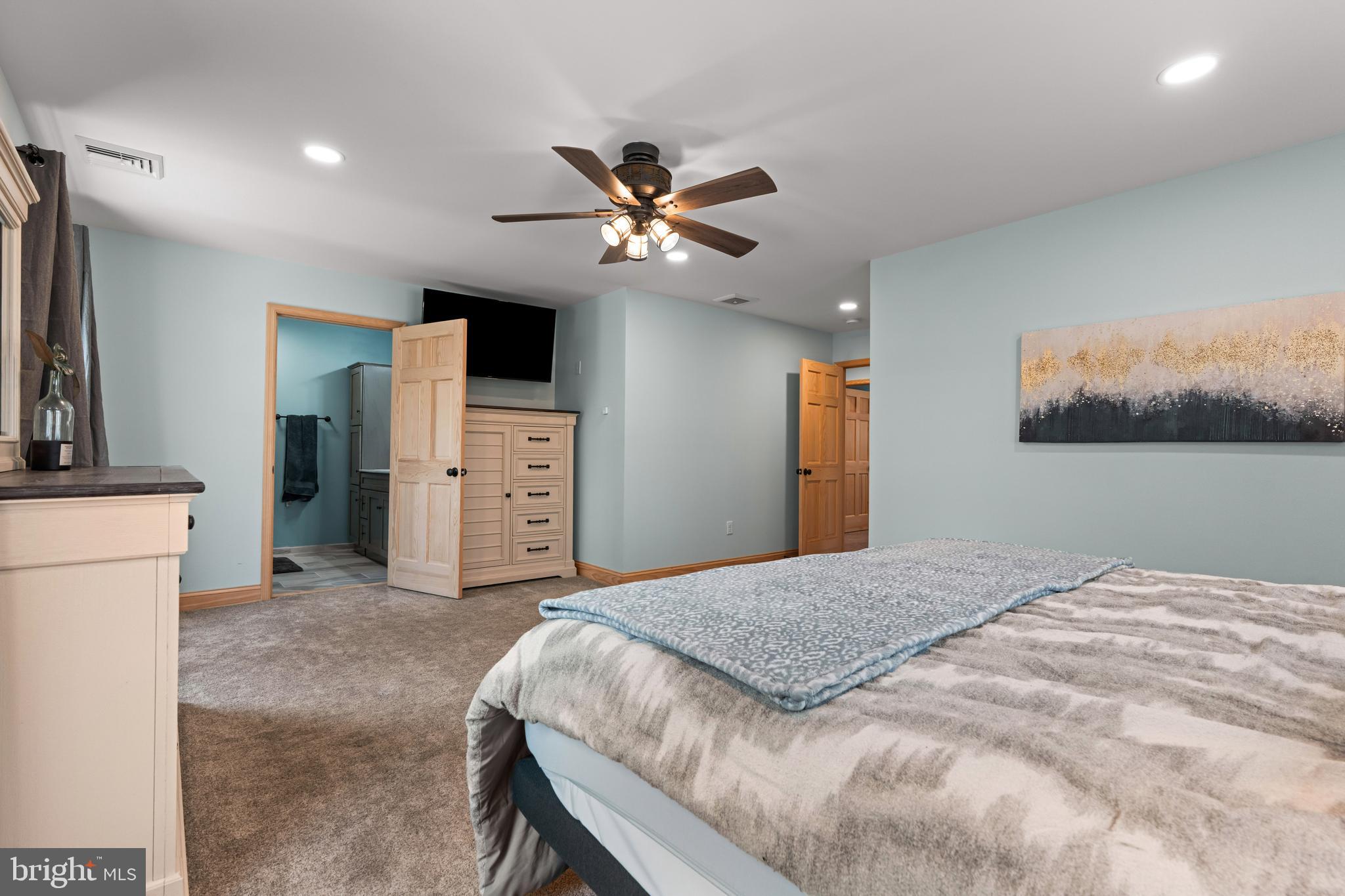 51 Hausman Road Lenhartsville, PA 19534 - Photo 37 of 64 a bed room with a bed and a television
