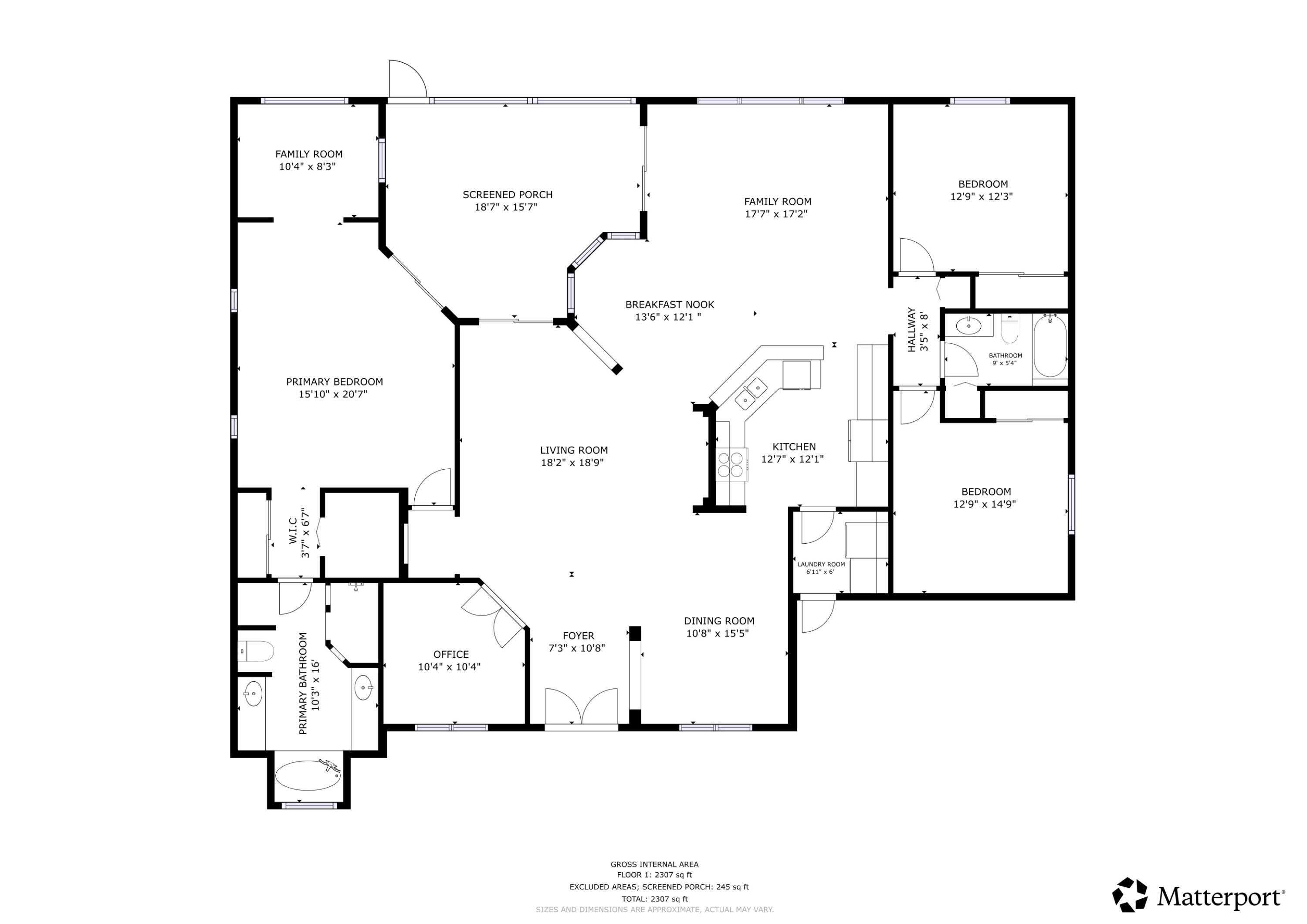 2185 3rd Lane Southwest Vero Beach, FL 32962 - Photo 32 of 32 Floor Plan