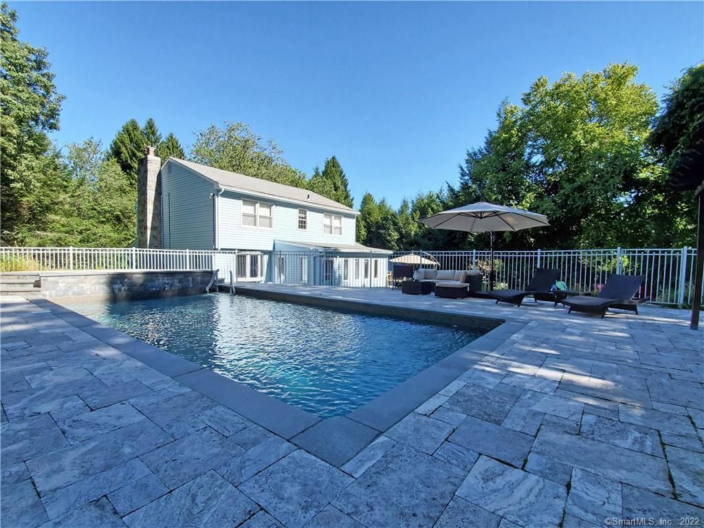 140 Short Woods Road New Fairfield, CT 06812 - Photo 1 of 1 Rear of Home and Pool