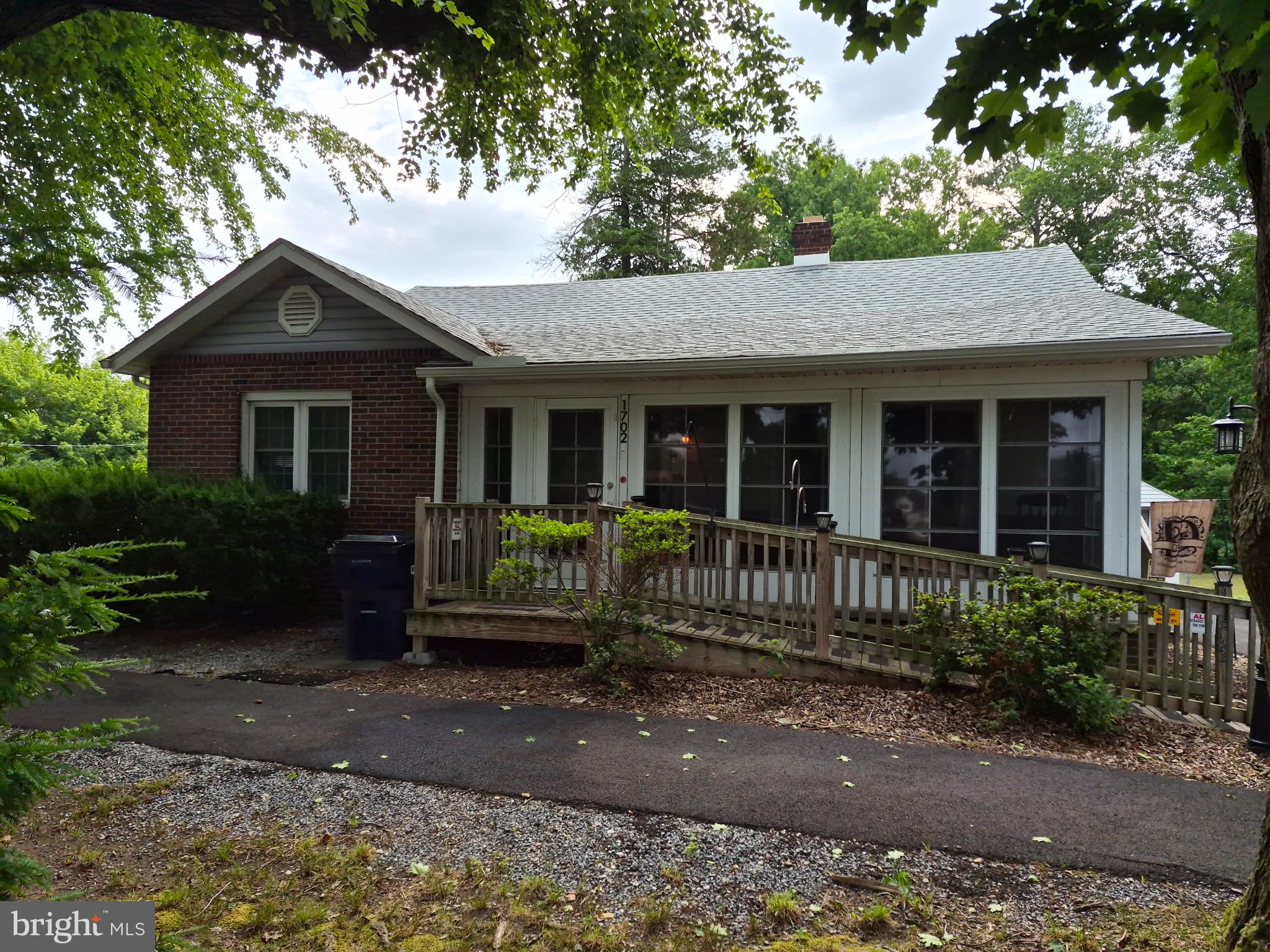 1702 Upper King Road Woodside, DE 19943 - Photo 1 of 1 Charming brick home with inviting porch.
