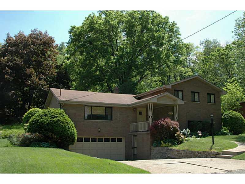 113 Kingsdale Road Churchill, PA 15221 - Photo 21 of 22 Exterior Front. 2 car garage plus more off-street parking