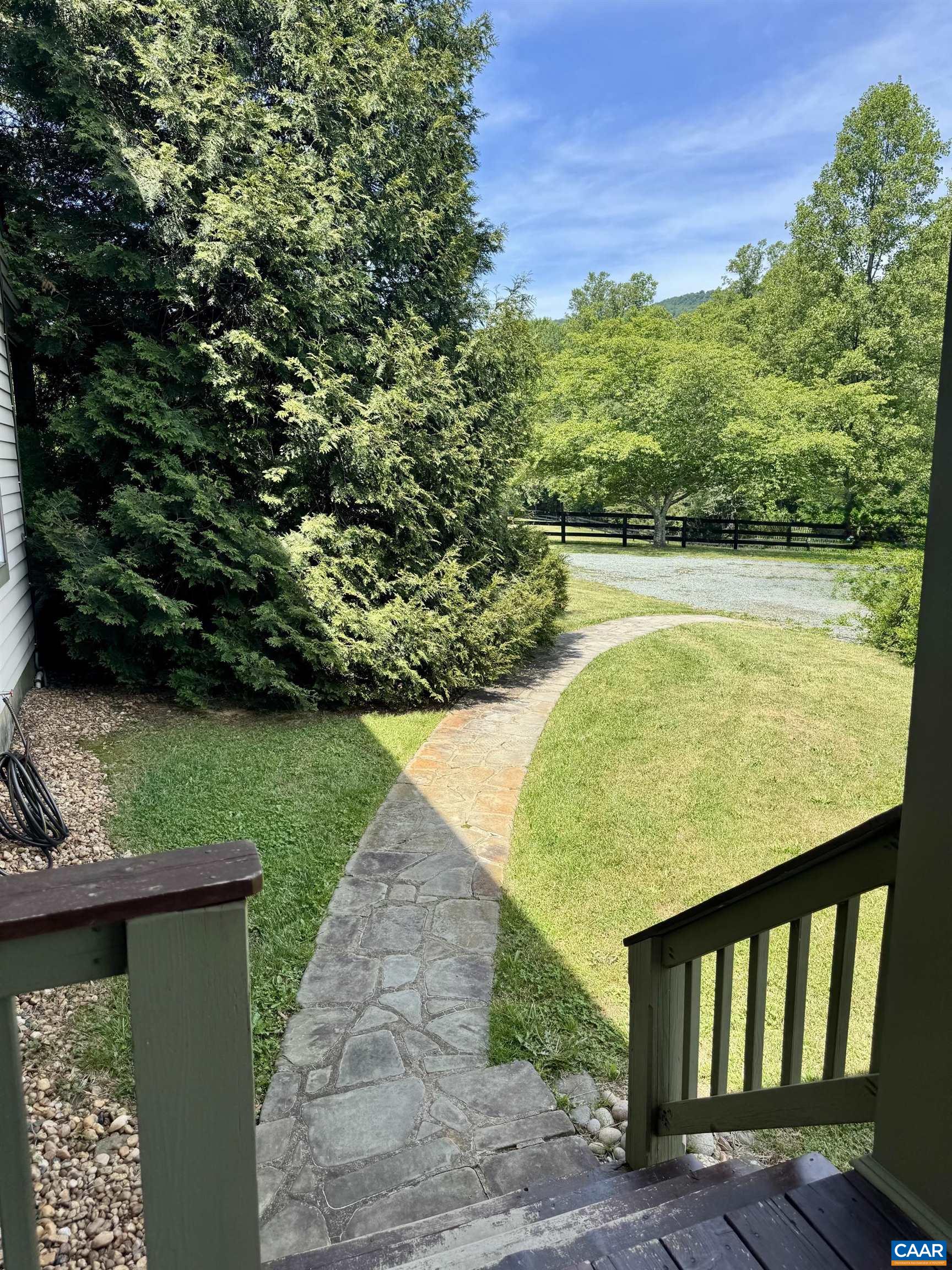 5362 Break Heart Road Crozet, VA 22932 - Photo 44 of 71 side porch steps