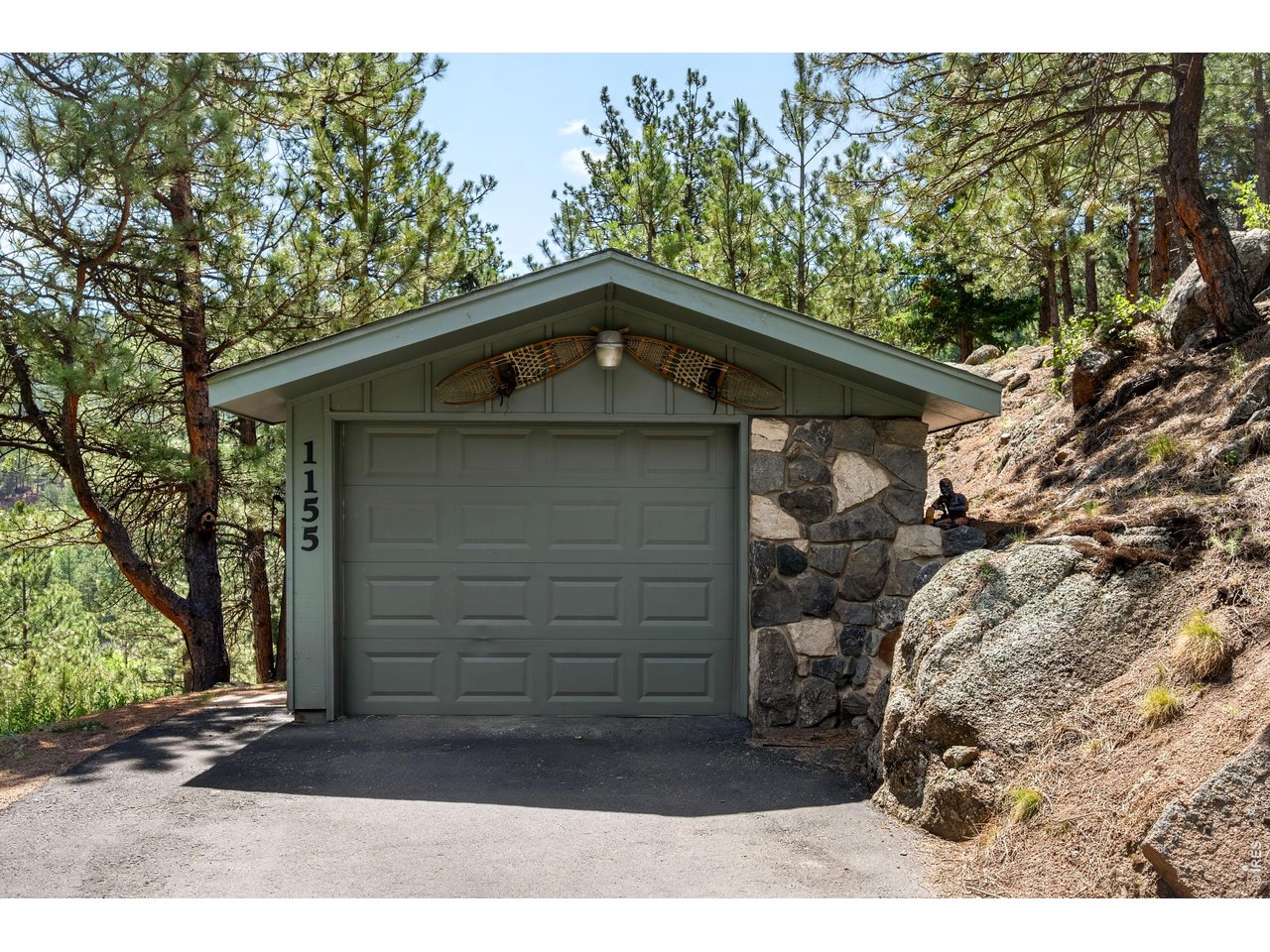 1155 Wagonwheel Gap Road Boulder, CO 80302 - Photo 50 of 50 One car detached garage at property level
