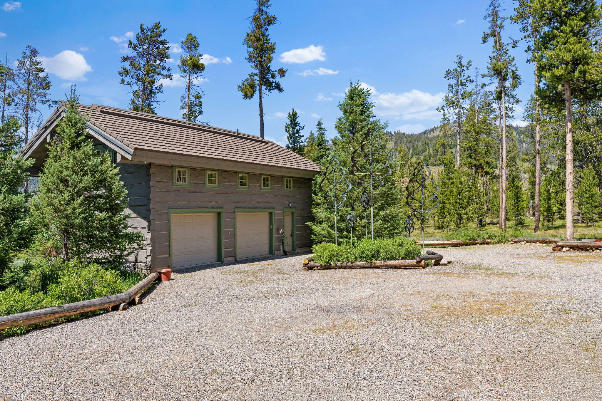 2425 Cow Camp Road Stanley, ID 83278 - Photo 32 of 47 Barn Garage with Living Space up