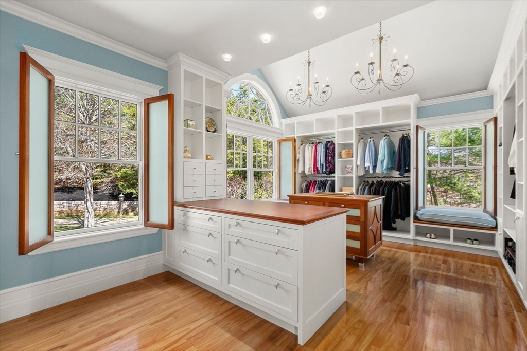 53 Paine Avenue Beverly, MA 01915 - Photo 25 of 40 a large kitchen with stainless steel appliances granite countertop a large stove a sink dishwasher and a large oven with wooden floor