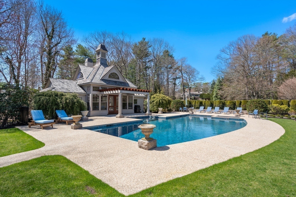 53 Paine Avenue Beverly, MA 01915 - Photo 29 of 40 a view of a house with swimming pool and sitting area