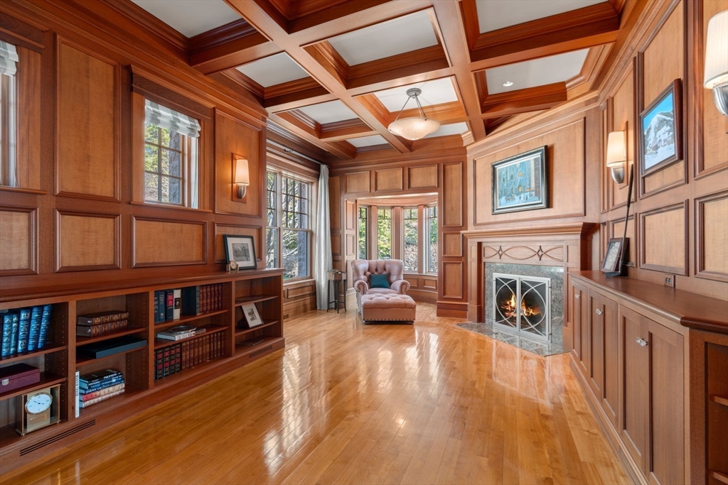 53 Paine Avenue Beverly, MA 01915 - Photo 9 of 40 a living room with furniture fireplace and wooden floor