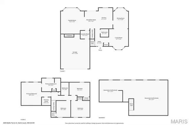 $399,900 | 2835 Belle Terre Court, St. Louis, MO 63129