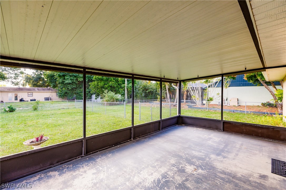 18506 Geranium Road Fort Myers, FL 33967 - Photo 24 of 32 a view of an empty room with a large window