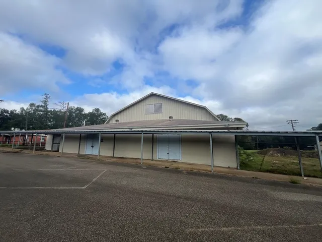 a backyard of a house