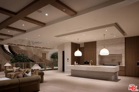 a outdoor space with lots of white furniture