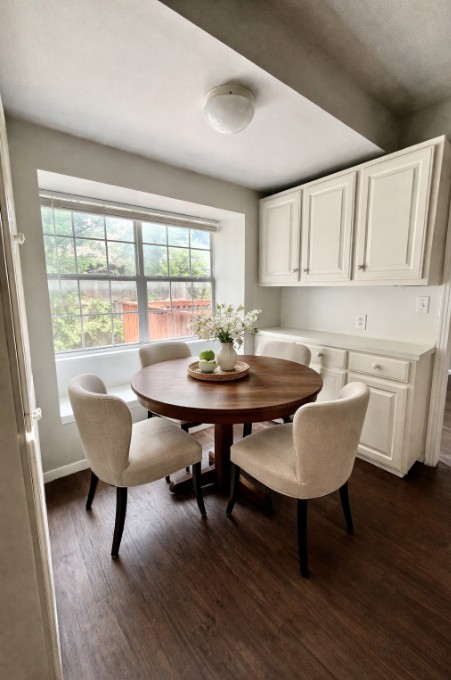 5101 Guadalupe Street, Unit A Austin, TX 78751 - Photo 28 of 28 a view of a dining room with furniture window and wooden floor
