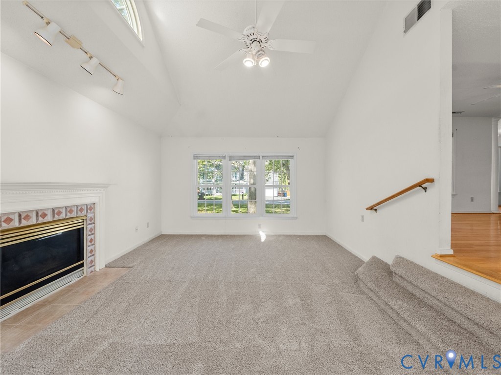 10713 Hamlin Way Chester, VA 23831 - Photo 15 of 49 Comfortable and inviting, the sunken family room o