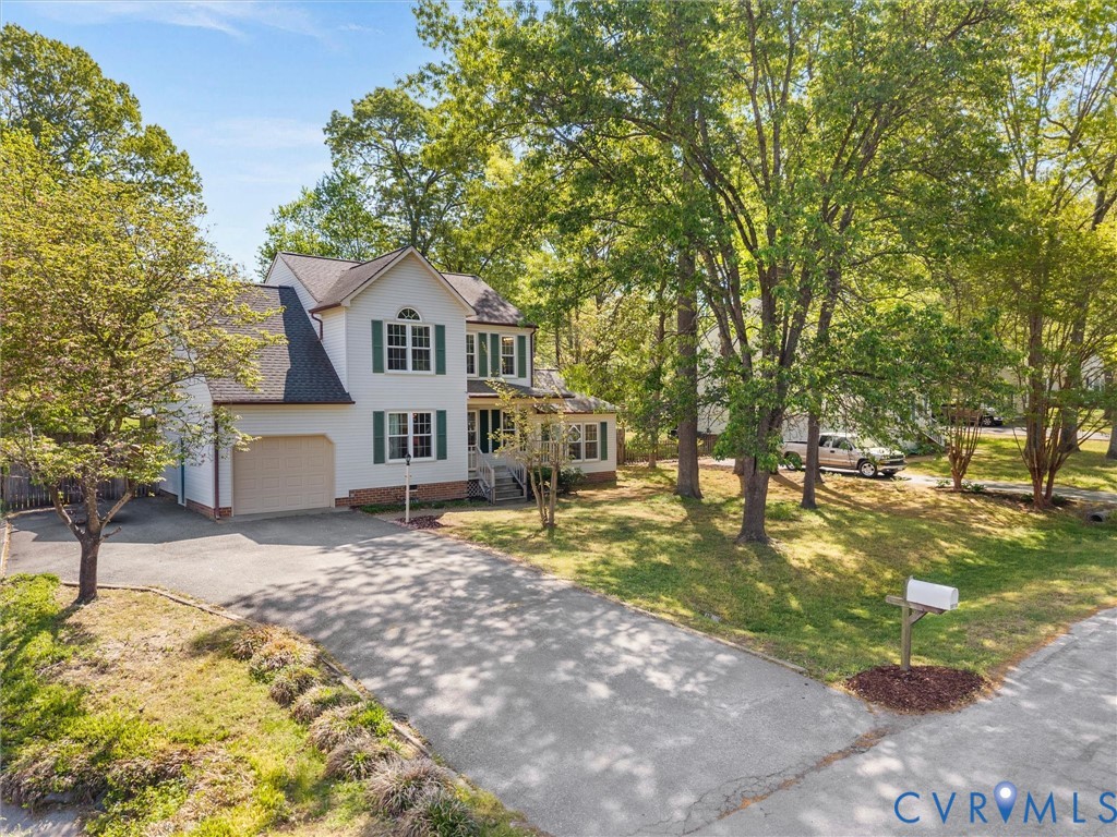 10713 Hamlin Way Chester, VA 23831 - Photo 2 of 49 Set on a spacious, tree-lined lot, this home offer