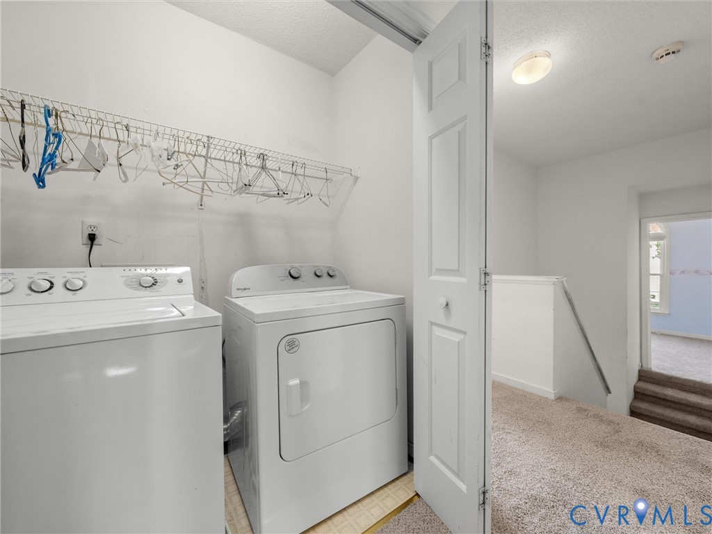 10713 Hamlin Way Chester, VA 23831 - Photo 41 of 49 Convenient upstairs laundry closet—right where you