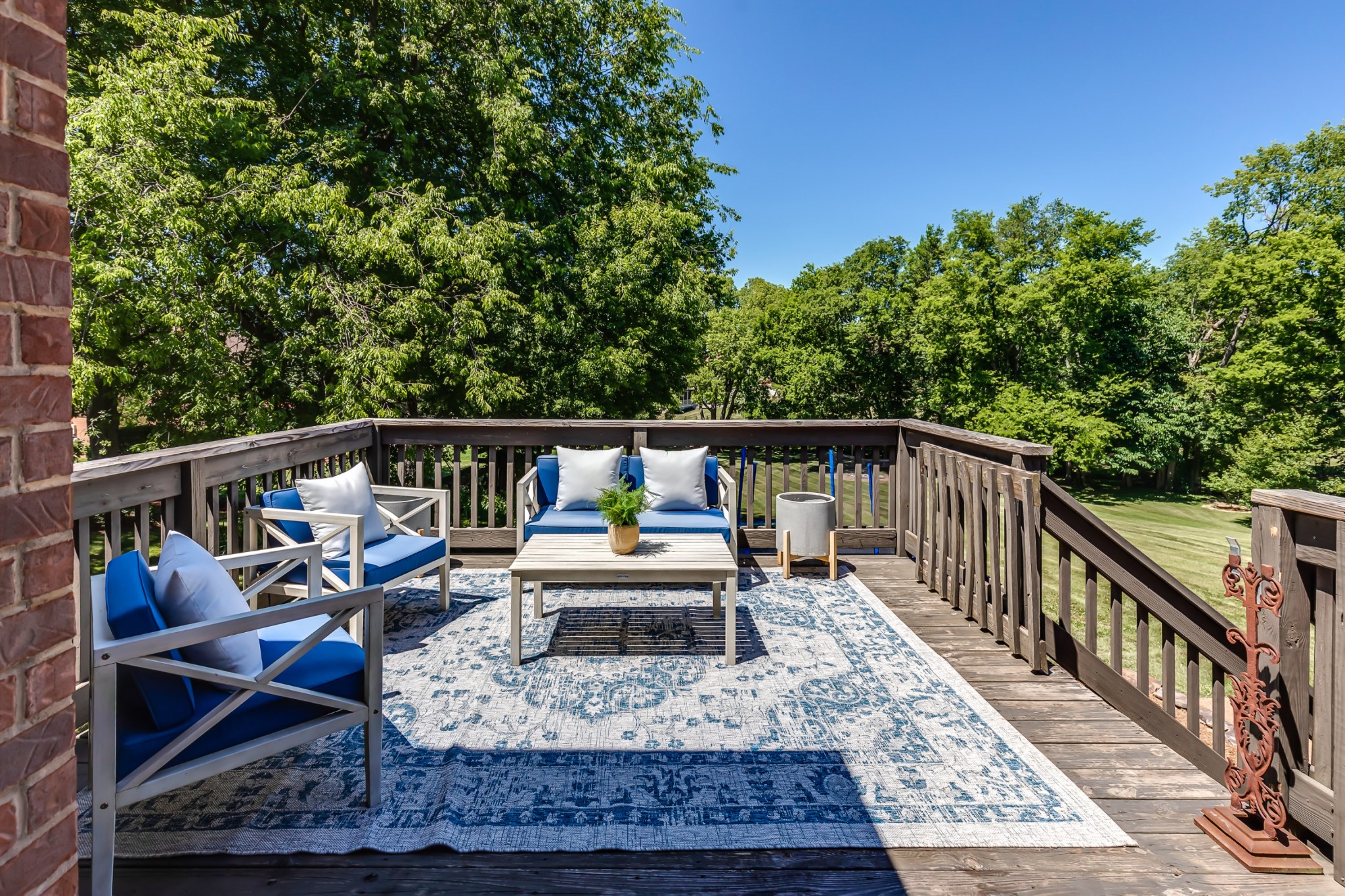 8204 Alamo Road Brentwood, TN 37027 - Photo 33 of 41 a view of roof deck with furniture