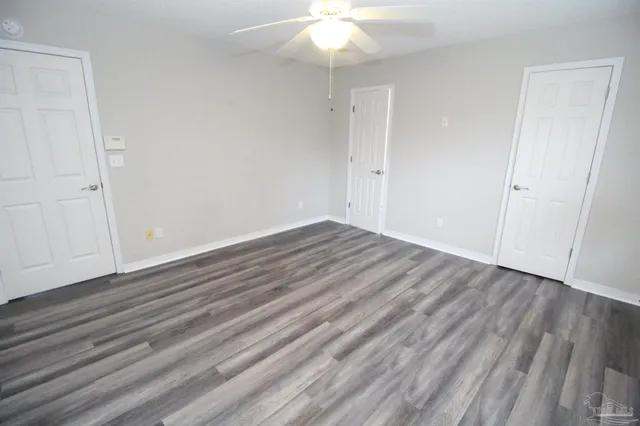 wooden floor in an empty room