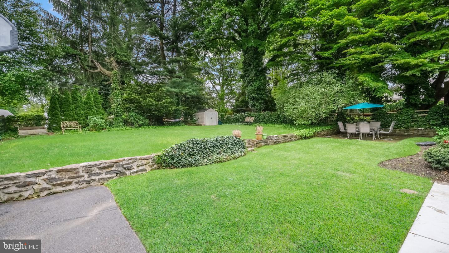 646 Green Briar Road Elkins Park, PA 19027 - Photo 27 of 28 Rear View of Grounds