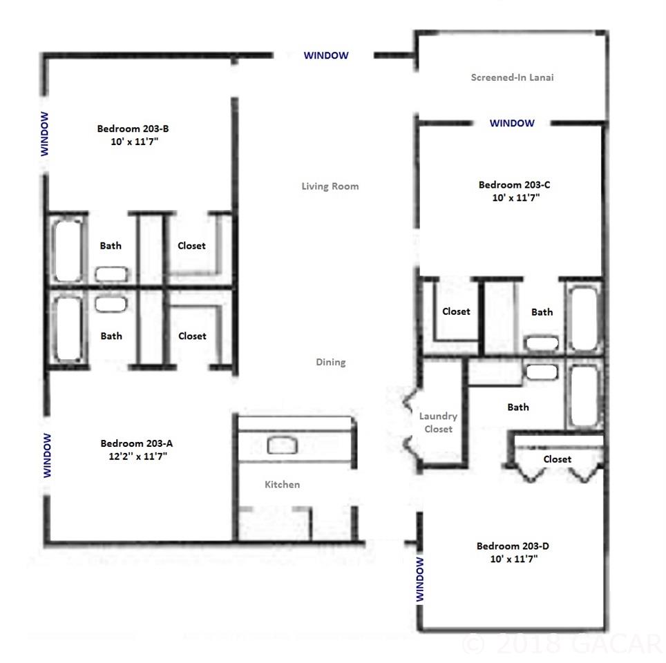 3800 Southwest 20th Avenue, Unit 203 Gainesville, FL 32607 - Photo 10 of 20