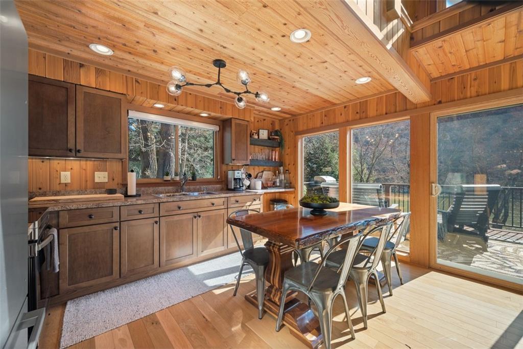 192 Mountain Laurel Road Emlenton, PA 16373 - Photo 14 of 50 Cooking is even more enjoyable when you have stunning views of the river below.