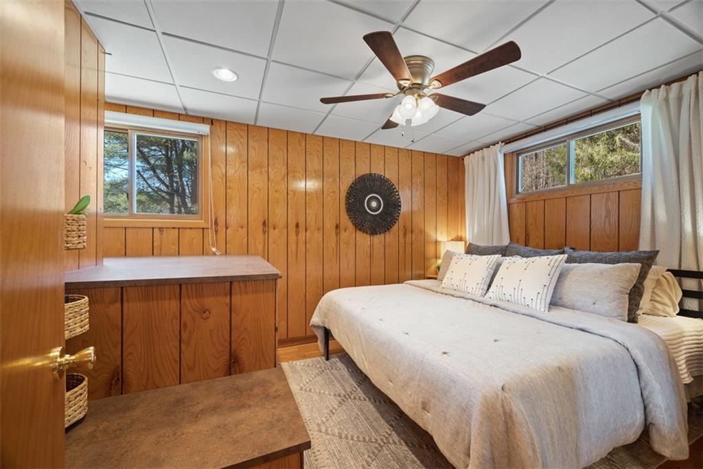 192 Mountain Laurel Road Emlenton, PA 16373 - Photo 31 of 50 The owners suite is big enough that it can fit a king size bed.