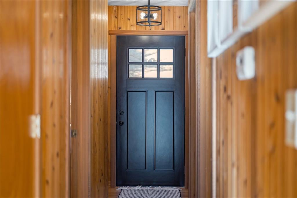192 Mountain Laurel Road Emlenton, PA 16373 - Photo 35 of 50 A charming craftsman door is a focal point of the main level.