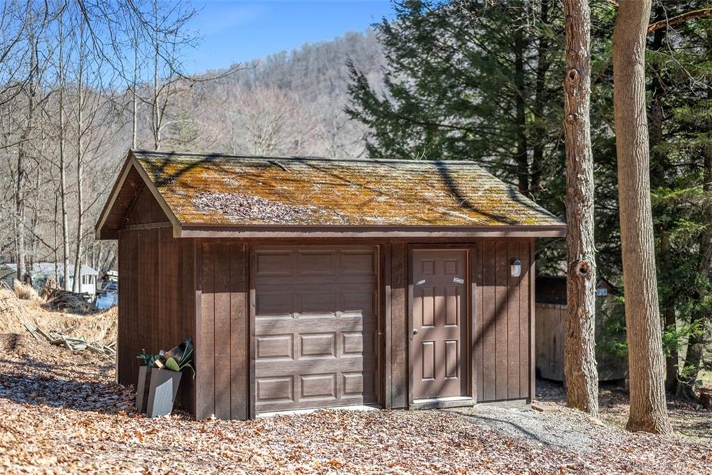 192 Mountain Laurel Road Emlenton, PA 16373 - Photo 47 of 50 This nice sized shed provides useable storage space on the property.