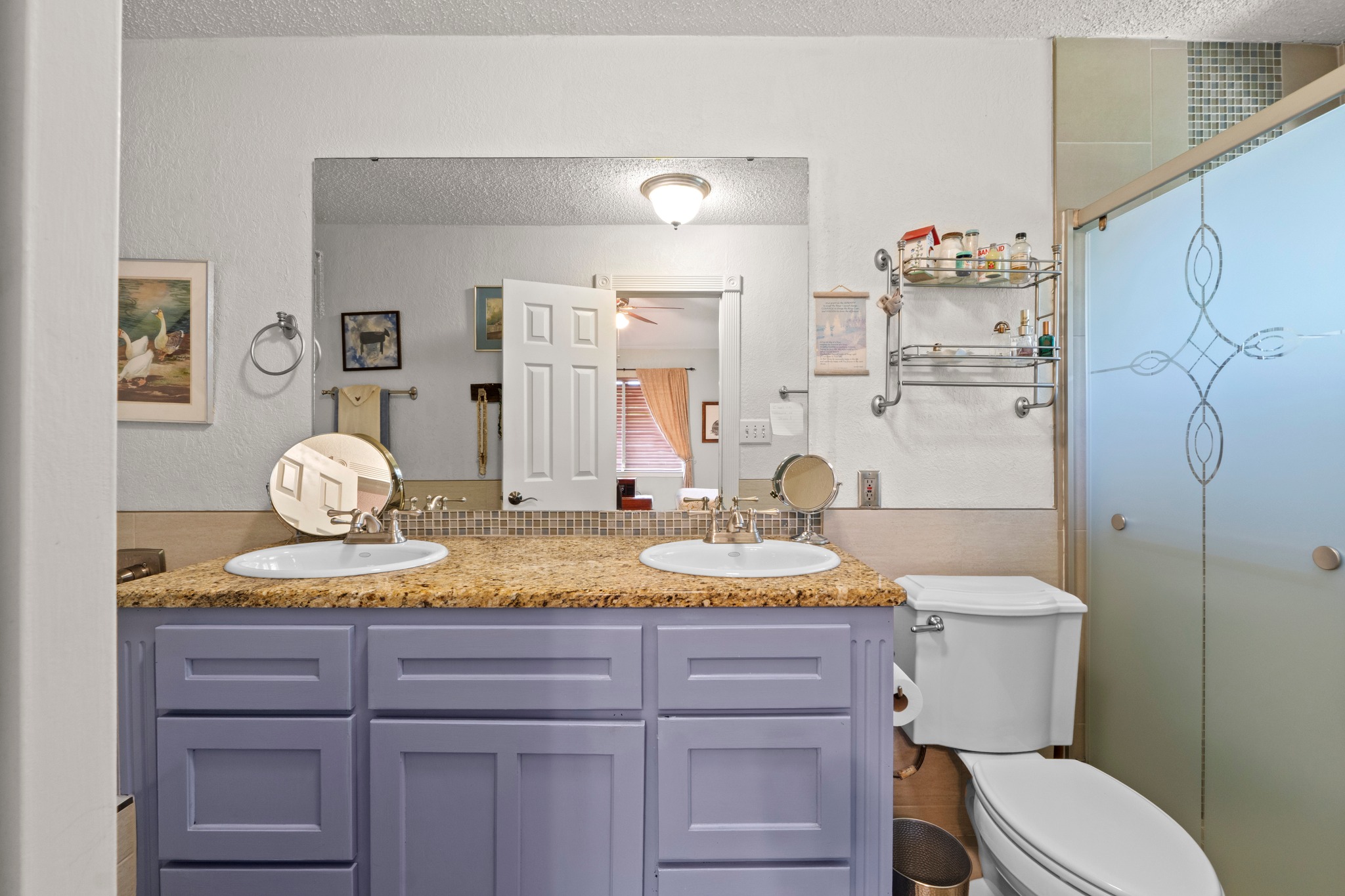 701 Berry Lane Georgetown, TX 78626 - Photo 28 of 37 Main bath with shower and jetted tub