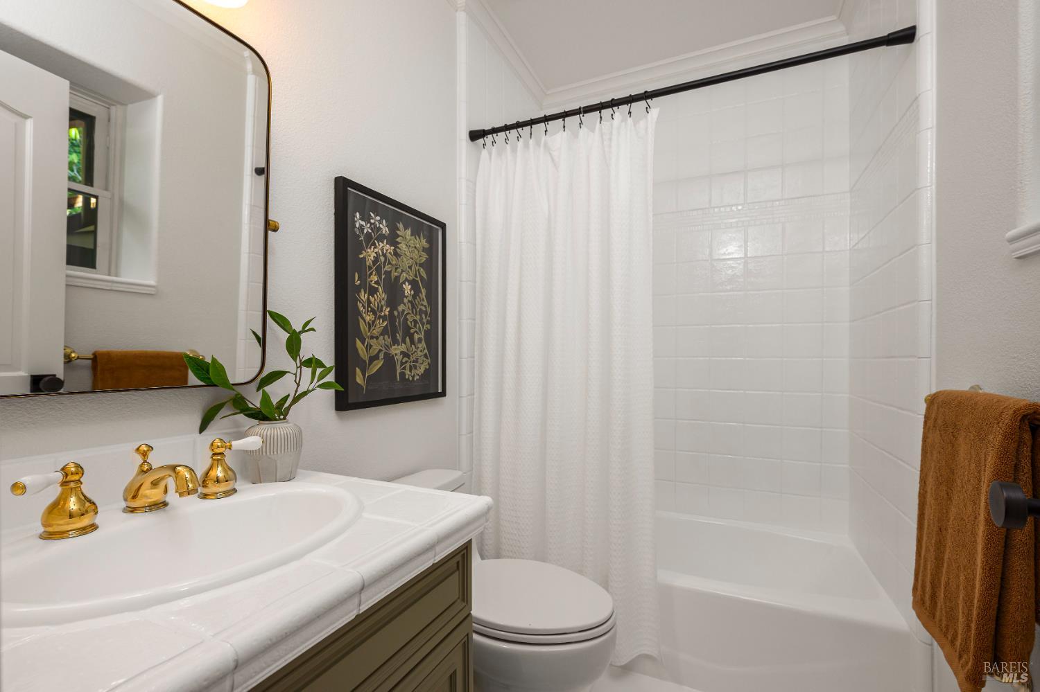 33 Acorn Way Kentfield, CA 94904 - Photo 43 of 58 a bathroom with a sink toilet and shower
